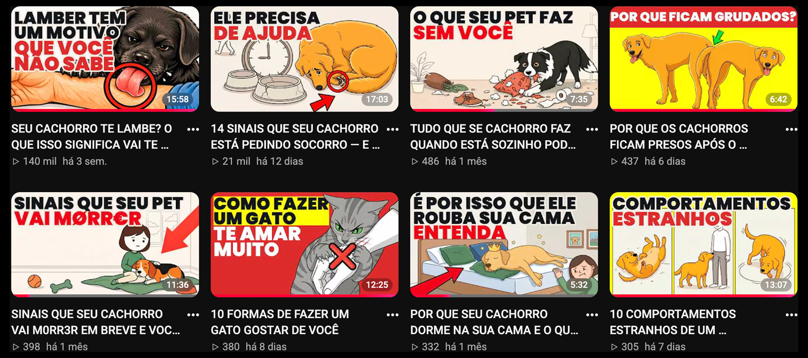 YouTube Petcalmer